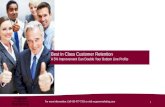 Best Practices in Customer Retention