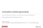 Crowdsourcing Experience - Innovative Content Generation - Italiano