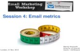Email metrics