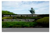 Japan summer trip report