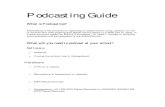 Podcasting Guide