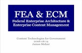 Enterprise Content Management and the Federal Enterprise Architecture