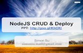 Nko workshop - node js crud & deploy