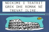 Ndikimi i teatrit grek dhe romak në trevat