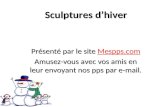 Sculptures Hiver