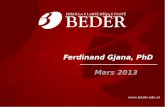 Beder university presentation albanian
