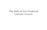 The Role of the Medieval Church