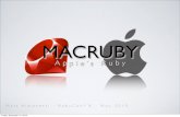 Macruby - RubyConf Presentation 2010