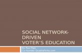 Social Network-Driven Voter's Education