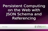 JSON Referencing and Schema