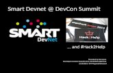 SMART Devnet Lightning talk @ DevCon Summit 2013