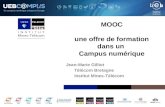 MOOC une offre de formation dans un campus numérique