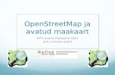 OpenStreetMap koolitus 2h