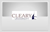 Cleary open house presentation oct 2011