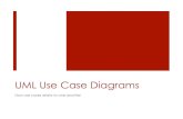07 uml use case diagrams