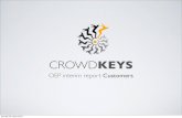 CrowdKeys Survey customers data