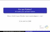 Porque Python - FISL 9.0