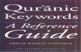 Quranic Keywords A Reference Guide