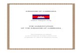 Constitution of the Kingdom of Cambodia (1993) and subsequent amendments (2001) (ភាសាអង់គ្លេស)