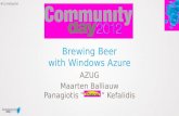Brewing Beer with Windows Azure