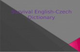 Survival english czech dictionary - kučerová, chaloupková