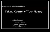 Taking control of your money