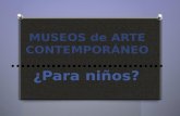 Museos y arte contemporáneo