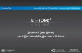 Enquiry and Data Mining per il Distretto della Meccanica Siciliana