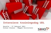Intensieve trainingsdag Universal Design for Learning (UDL) - 27 februari 2014