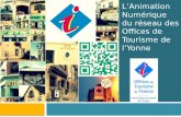 L'animation Numérique du réseau des offices de tourisme de l'Yonne