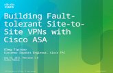 Основные понятия и аспекты построения отказоустойчивых Site-to-Site VPN на ASA