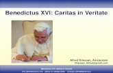 Caritas In Veritate Benedictus XVI