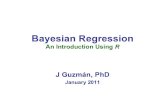 Bayesian regression intro with r