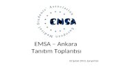EMSA - Ankara Tanıtım Sunumu