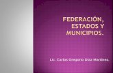 Federación, Estados y municipios