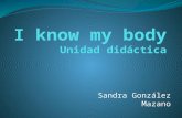 Unidad didactica. I know my body