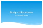Body collocations