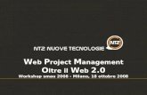 Web Project Management Oltre il Web 2.0