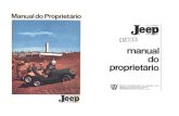 Jeep willys Manual do Proprietario