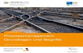 Leitfaden "Prozessmanagement Grundlagen und Begriffe"