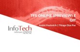 Versionamento de arquivos usando GIT ou TFS - InfoTech 2012