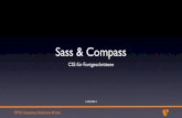 Sass & Compass - CSS für Fortgeschrittene