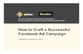 How to Craft a Successful Facebook Ad Campaign