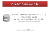 Oracle Database 11g Release 2 Installation
