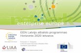 ES atbalsts pētniecībai un inovācijai
