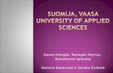 SUOMIJA - Vaasa University of Applied Sciences