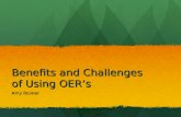 Benefits and Challenges of Using OERs - November 2013