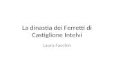 ITM 2013 - Laura Facchin "La dinastia dei Ferretti di Castiglione Intelvi"