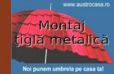Montaj Tigla Metalica
