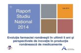 Romanian pharmacies in 2014